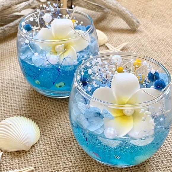 AZRIMO アロマジェル ワックスカップ (プルメリア)